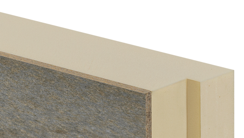 Dewin enkel kantplank: Cetris cementvezelplaat op maat-600MM-Cementgrijs